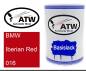 Preview: BMW, Iberian Red, 016: 500ml Lackdose, von ATW Autoteile West.